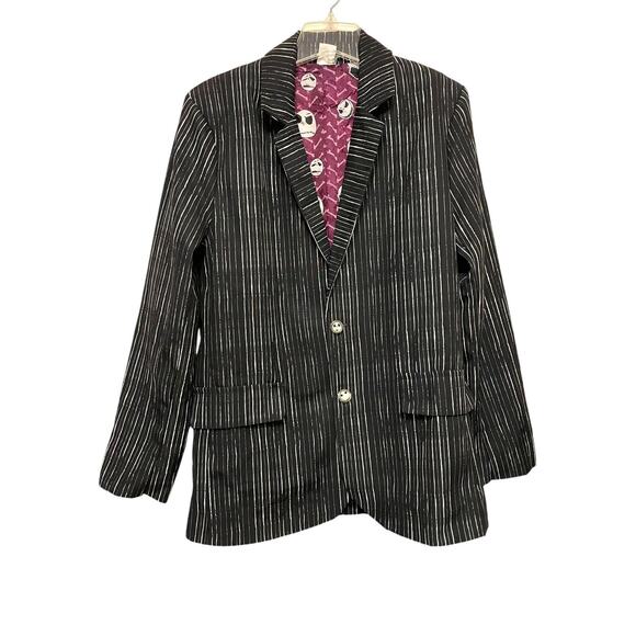 Nightmare Before Christmas Jack Skellington Blazer Jacket‎ Size Medium Disney - Picture 1 of 8